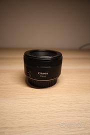 obiettivo canon 50mm f 1.8