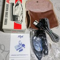 Ferro da stiro da viaggio vintage
