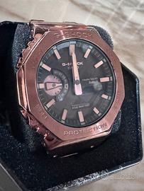 Orologio CASIO G-SHOCK  metal gold rose color