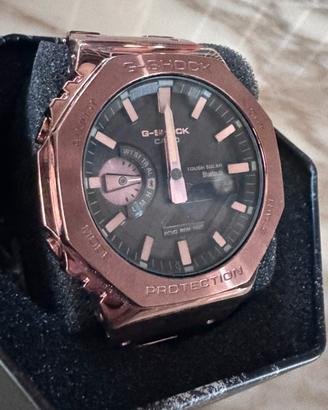 Orologio CASIO G-SHOCK  metal gold rose color