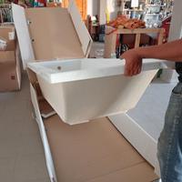 vasca da bagno in vetroresina 