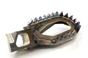 PEDANE ACCIAIO ENDURO KTM HUSQ HONDA KAWASAKI yama