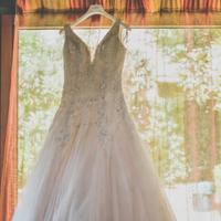 Abito da sposa Nicole Colet tg 44/46 con velo