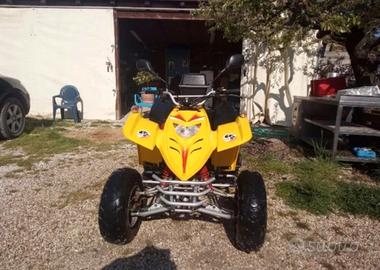 Quad 50 cc targato