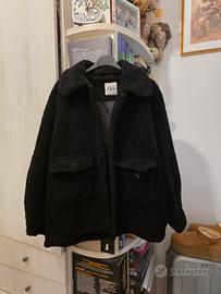 cappotto teddy zara 