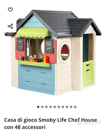Casa di gioco smoby Life chef con 48 accessori