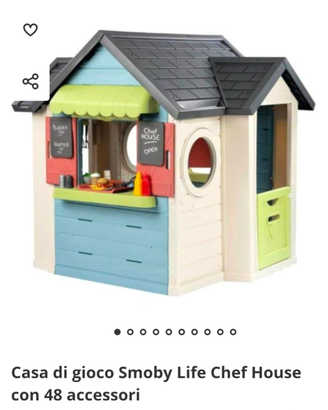 Casa di gioco smoby Life chef con 48 accessori