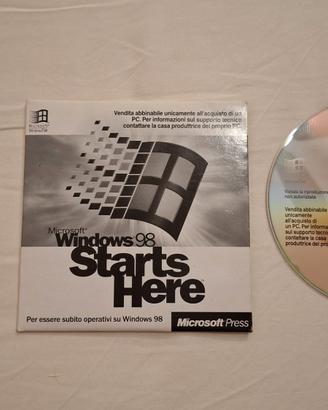 Microsoft Windows 98 OEM solo CD
