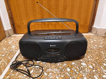 Sharp QT-CD44 stereo radio cassette CD player