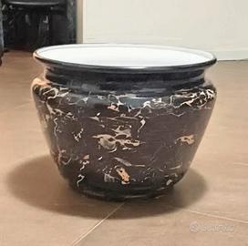 Grande Vaso Monumentale Ceramica Smaltata