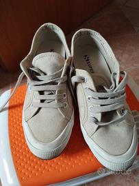 scarpe tela Superga 