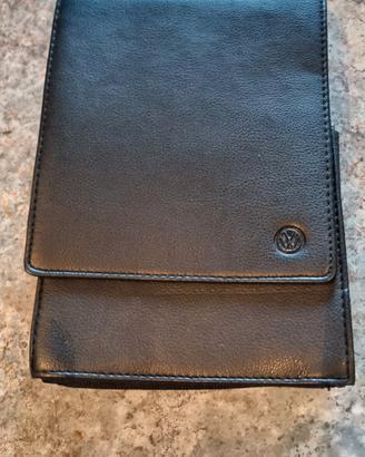 Porta libretto in pelle originale VW