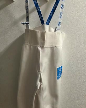 Pantalone scherma Negrini CE/FIS 350N Unisex