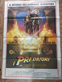 I PREDATORI DELL' ARCA PERDUTA manifesto poster 