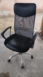 sedia girevole da ufficio