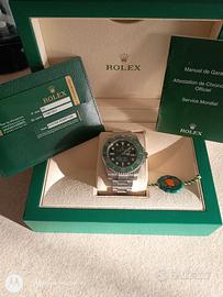 Rolex Submariner ghiera verde 116610 LV Hulk 