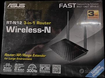 Router WLAN Asus RT-N12 2.4 GHz 300 Mbit/s 