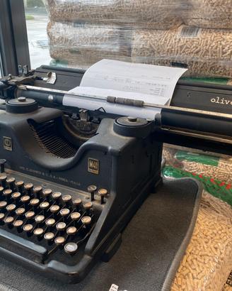 Macchina scrivere Olivetti M40 vintage anni 30 40