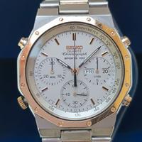 Seiko Sports 100 7a38-7020 Quartz Chronograph