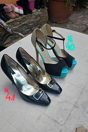 Scarpe con tacco.