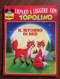 Libro Disney 'il ritorno di red'