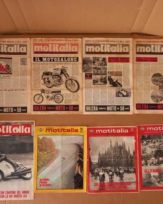 Lotto riviste MOTITALIA
