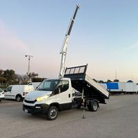 Iveco daily 35C14 gru + ribaltabile