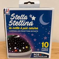 Lampada led proiettore rotante