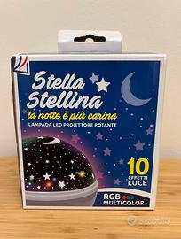 Lampada led proiettore rotante