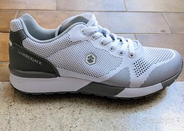 Scarpe sneakers Lumberjack bianche NUOVE 