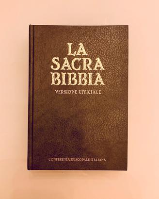 La Sacra Bibbia versione ufficiale CEI del 1974