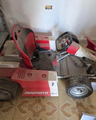 Go Kart Elettrico Minimoto 24V per bambini/ragazzi