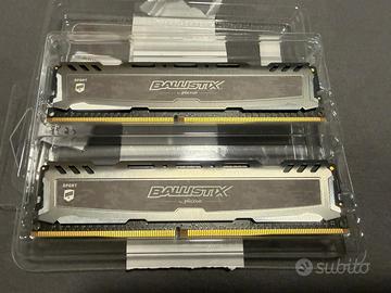 Crucial Ballistix Sport LT ddr4 (16gb) 8x2