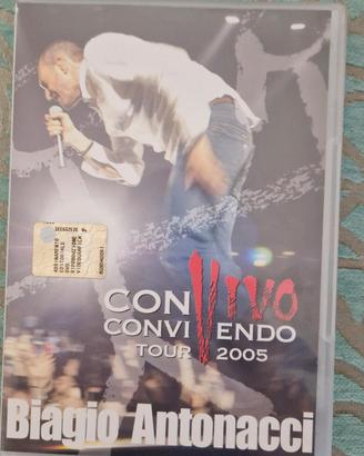 dvd Biagio  Antonacci Con Vivendo 