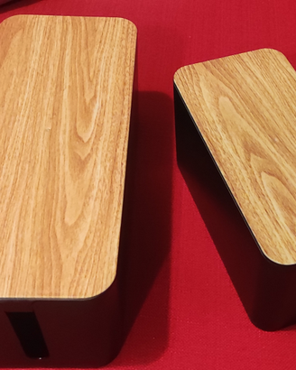 Contenitori effetto legno