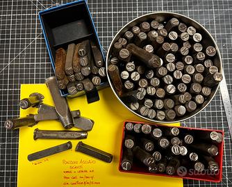 Robusti PUNZONI acciaio sciolti