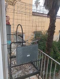 gabbia voliera per uccelli e pappagalli