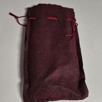 Sacchettino in Tessuto per Gioielli Bordeaux