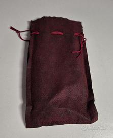 Sacchettino in Tessuto per Gioielli Bordeaux
