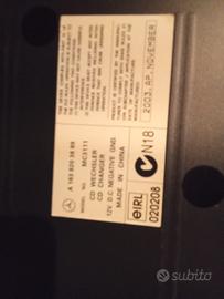autoradio originali Mercedes w163