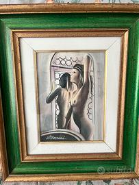 Danilo Berrini olio su cartone telato