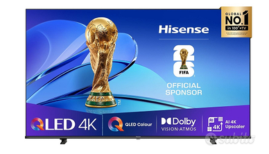 TV HISENSE 43" QLED 4K 43E7Q