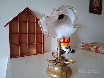 lampada vintage vetro Murano