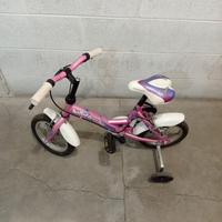 Bicicletta Bottecchia con rotelle 2/5 anni