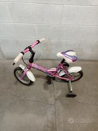 Bicicletta Bottecchia con rotelle 2/5 anni