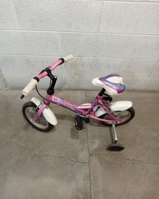 Bicicletta Bottecchia con rotelle 2/5 anni