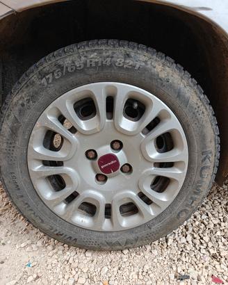 cerchi e gomme invernali panda 