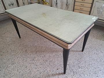 Tavolo 6 posti beige Mascagni for Harrods '50