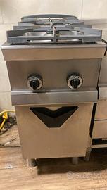 Cucina a gas 2 fuochi con sportello