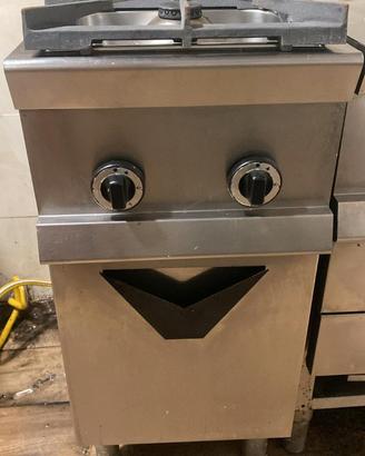 Cucina a gas 2 fuochi con sportello